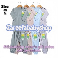 New 4 sets of oblong baby long sleeves long pants moms gift size ml