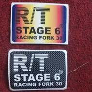 Rt stage 6 racing fork 30 sticker