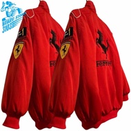 WanKrn Nascar Vintage F1 Racing Red Series Jacket