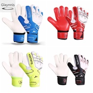 Glaynnnnis ถุงมือผู้รักษาประตูกันลื่นหนาฟุตบอลเด็ก5-10ถุงมือผู้รักษาประตูถุงมือผู้รักษาประตูเกมฟุตบอลระบายอากาศได้1คู่