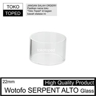 Wotofo Serpent Alto 22Mm Replacement Glass | Vape Tank Rdta Rba Mod