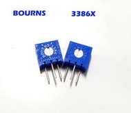 『正典UCHI電子』BOURNS 3386X-1 100R 1K 10K 側調精密可調電阻 密封式單轉