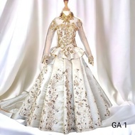 Gaun Pengantin Pernikahan Elegan Preloved Sale