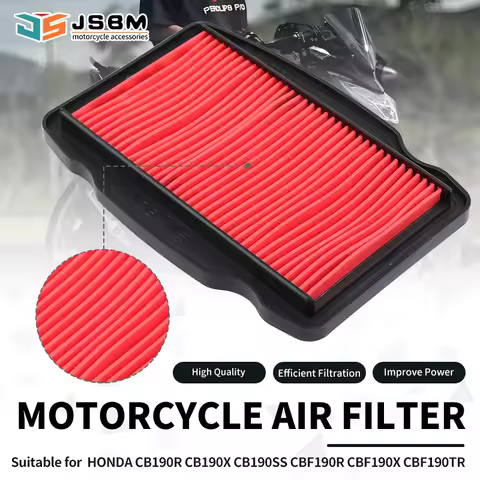 JSBM Motorcycle Accessories Air Filter For HONDA CB190R CB190X CB190SS CBF190R CBF190X CBF190TR CB19