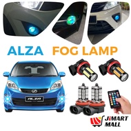 PERODUA ALZA FOG LAMP LED BULB RGB Remote Color Lampu Spotlight Sport Light Mentol Kereta H8 H11