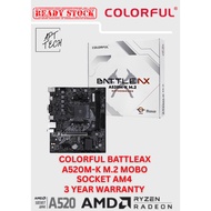 COLORFUL BATTLEAX A520M-K V.2 COMBO DEAL RYZEN 5 5500/5600/5600X/5600GT/RYZEN 7 5700X