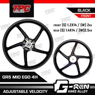 TPC G-REN GR8 MIO125 EGO LC 4 HOLES MAGS (MATTE BLACK, GLOSSY BLACK, BLUE, GOLD, ORANGE, SILVER, WHI
