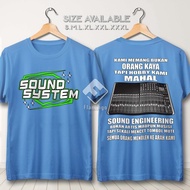 Kaos Sound System Audio OSS Operator Mixer Control Hobi Mahal Baju Distro RDW Ashley Behringer - TFA