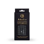 Aholic | 3M Reflective Flat Laces-Black Houndstooth