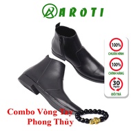 AROTI Chealsea Men's Leather Boots High Quality Beautiful High Quality, Super Durable Stitched Sole,