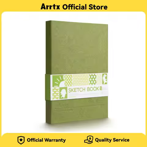 Arrtx Premium Hardcover Sketch Book 60 Sheets/120 Pages 180 GSM Thick Acid-Free Drawing Paper