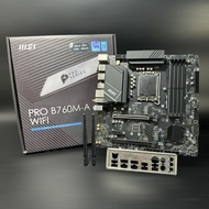 B760 @ MSI PRO B760M-A WIFI 💢 Intel B760 底板 支援12 13 14代 LGA1700 主板 主機板 MATX i3 i5 i7 i9 CPU DDR5