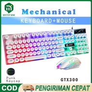 Mechanical GTX300 Gaming and Mouse Keyboard Computer Keyboard Mouse RGB Led G21 Gaming Keyboard