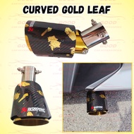 Proton Saga BLM/FLX/FL Akrapovic Muffler Exhaust Carbon Fiber Stainless Steel Tip Exhaust Tailpipe E