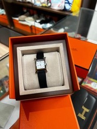 🍊Hermes Heure H Watch 手錶 黑銀 25mm⌚️請勿議價 歡迎使用消費券