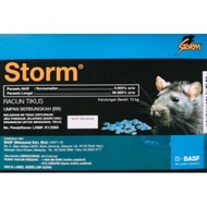 BASF STORM® Rodenticide Rat Bait | Ubat Tikus | 老鼠药 Repacking 10/20/50biji/250gm