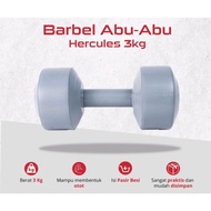Dumbbells Barbell/s Dumbbells Plastic Dumbbells Filled with Sand 3kg Hercules