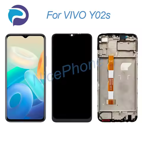 for VIVO Y02s LCD Screen + Touch Digitizer Display 1600*720 V2203 Y02s For VIVO Y02s LCD Screen Disp