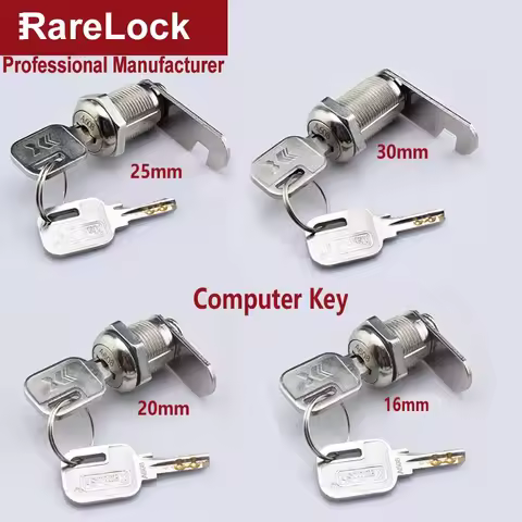 Cam Lock for Tool or Cash Box ATM Gym Cabinet Sliding Door School Locker Office Drawer Hardware Secu