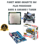 MOTHERBOARD MOBO PACKAGE GIGABYTE H61 INTEL I7 3770 + FAN PROCESSOR 1 YEAR WARRANTY