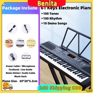 ✨61 Keys✨ Multifunctional electronic organ piano for boys and girls beginners 61 keys baby home pian