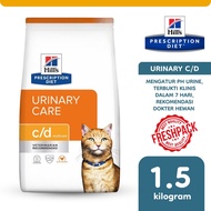 Hills Prescription Diet c/d Urinary Care Struvit Cat Food 1.5kg