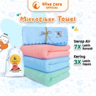 Olive Care Handuk Kucing & Anjing MICROFIBER TOWEL ULTRA PLUSH untuk Mengeringkan Bulu Cepat