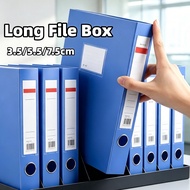 File Box Long Size Paper Storage Organizer File Organizer Archive File Storage Box Large Capacity