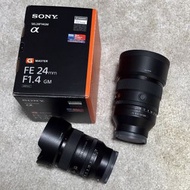 Sony PZ 16-35mm F4 G / FE 50mm F1.2 / 24mm F1.4 GM Lens GM 鏡頭 24 1.4 50 1.2 