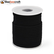 1roll Nylon Threads Milan Cords/Twisted Cords Black 3mm 21.87 yards(20m)/roll