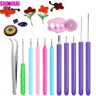 SHANHAI 12PCS Paper Quilling Tools, Paper Curling Paper Craft Quilling Needle Kit, DIY Multi Size Qu