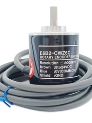 E6B2-CWZ6C Encoder 1X 3E 5B 200P/R 300 400 500 720 800 Motor Động Cơ Điện Linh Kiện Điện Tử