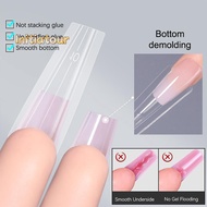 [Initiatour-t] Sandwich Dual Nail Forms 240pcs 15Size Quick Extensions-Dual Forms Paper Forms Needed