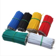 100Pcs 24AWG Tin-Plated Breadboard PCB Solder Cable 24AWG 8cm/10cm/15cm/20cm Fly Jumper Wire Tin Con