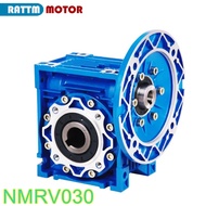 【Worldwide Delivery】 High Torque Nmrv030 Reducer Worm Gear Gearbox Reducer Ratio Input 9/11mm Output