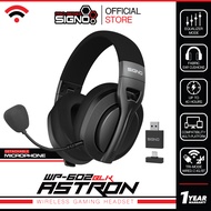 SIGNO Wireless Gaming Headset ASTRON รุ่น WP-602 (หูฟัง เกมส์มิ่ง)
