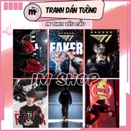 [FAKER] LOL Faker Demon King Immortal Player Poster Room Decoration for League of Legends Fans