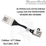 DC Jack CONNECTOR Dell Latitude 3410 3510 7DM5H 07DM5H 450.0KD0C.0011 450.0KD0C