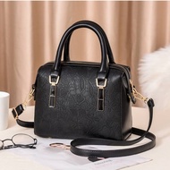 Floral Boston Sling Shoulder Handbag