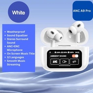SG STOCK ANC A9 Pro & A15 Pro Wireless Bluetooth Earbuds Smart Touch L Display + ENC Microphone