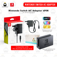 NINTENDO SWITCH V1 V2 SWITCH LITE AC ADAPTER CHARGER Plug UK Fast Charging Power 15V-2.6A