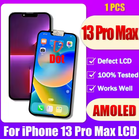 Dot Defect 6.7" For iPhone 13 Pro Max Lcd Touch Screen Digitizer Assembly For iPhone 13ProMax A2643 