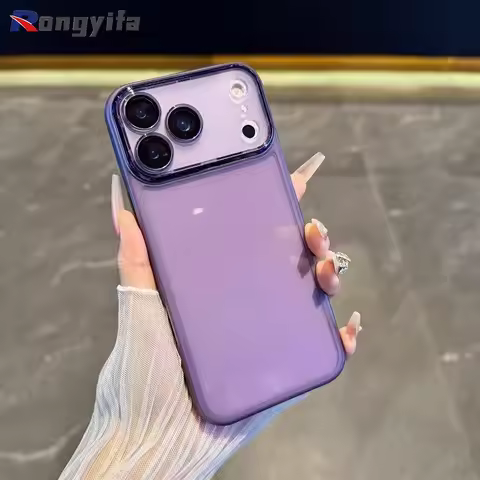 New Matte Frame Clear Casing For Tecno Camon 40 Premier 30 30S Pro Pova 7 6 Neo Pro Pop 10 9 8 7 Pro