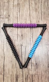 全新瑜珈滾輪按摩棒/Yoga massage roller stick (New)