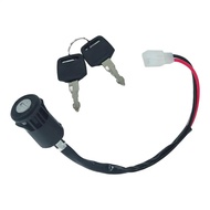 2 Wire Plug Ignition Lock Switch Key Fit for Motorcycle Electric Mini Moto Dirt Pocket Bike ATV Quad