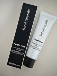 BareMinerals Prime Time Hydrate and Glow 30ml 底霜  Bare minerals primer makeup base