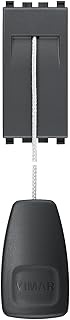VIMAR EIKON Series - Button 1 Polo Closed 10A Contact with Shoulder Strap Grey