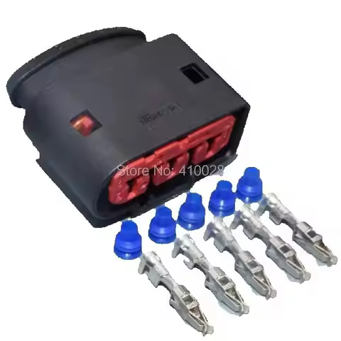 worldgolden 5pin 3.5mm 5pin for VW auto electric socket plug 1J0 973 775A Adapter Mass Air Flow Sens