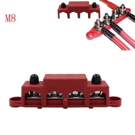 DC 48V 250A 4 Terminal Studs Busbar Power Distribution Block BUSBAR Box Car Rv Marine Cable Organize