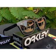 OAKLEY Frogskin Full matte black sports fashion polarized sunglasses-adx